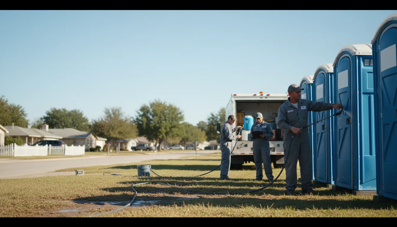 Long-Term Portable Toilet Rental in Luther, MI near me
